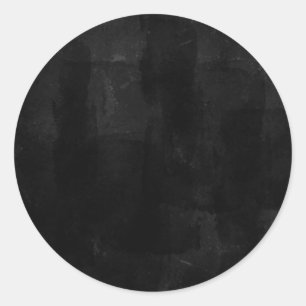 Adesivo Redondo Vazio Faux Chalkboard Personalizar Texto a Cada Pa