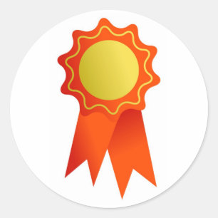 Adesivo Redondo Vazio Rosette