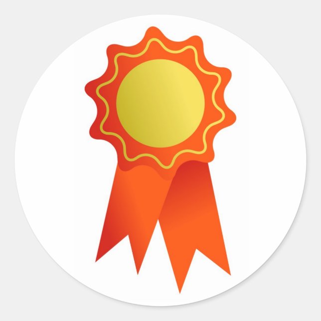 Adesivo Redondo Vazio Rosette (Frente)