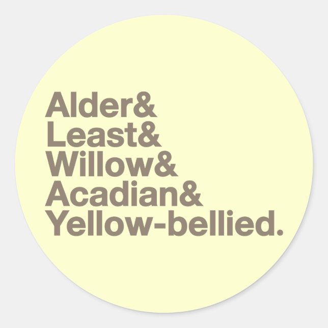 Adesivo Redondo Vazios! (Frente)