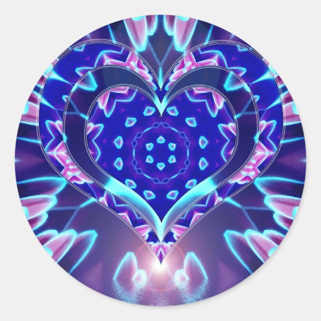 Adesivo Redondo Ve PeTaLS Sticker (Frente)