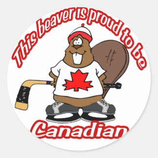 Adesivo Redondo Vedante canadense
