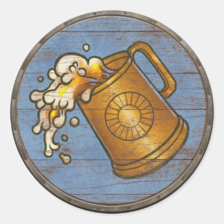 Adesivo Redondo Vedante de blindagem - Tankard em movimento