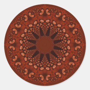 Adesivo Redondo Vedante de chocolate