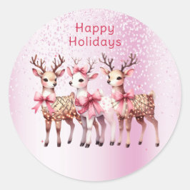 Adesivo Redondo Vedante de Natal