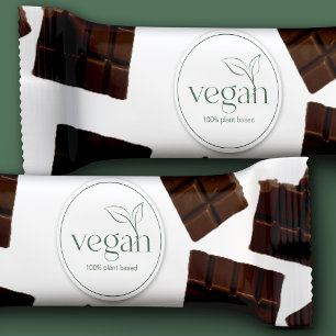 Adesivo Redondo Vegan Sticker 100%