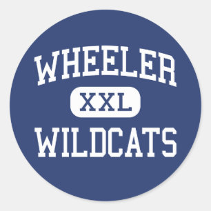 Adesivo Redondo Veículo com rodas - Wildcats - alto - Marietta