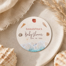 Vejo você logo conchas de areia litoral