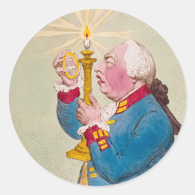 Adesivo Redondo Vela - Autocolantes redondos para artigos de papel (Frente)