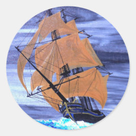 Adesivo Redondo vela de cheio