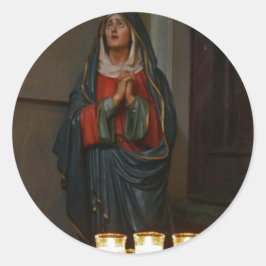 Adesivo Redondo Velas da Esperança [Natal]