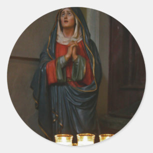 Adesivo Redondo Velas da Esperança [Natal]