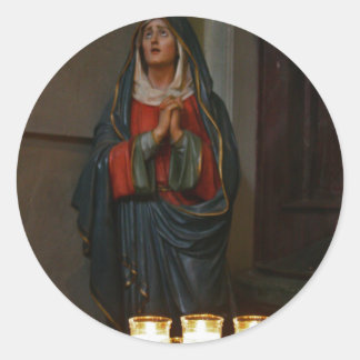 Adesivo Redondo Velas da Esperança [Natal]