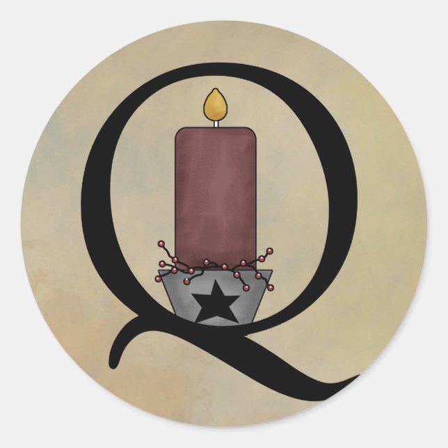 Adesivo Redondo Velas luminosas (Frente)