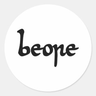 Adesivo Redondo Velha Cerveja Inglesa