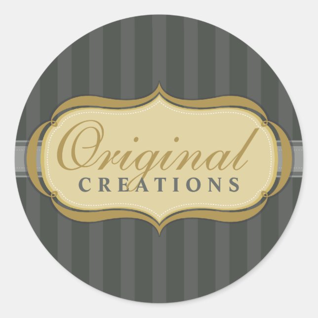 Adesivo Redondo VELOCIDADE: elegante inflamador 13 (Frente)