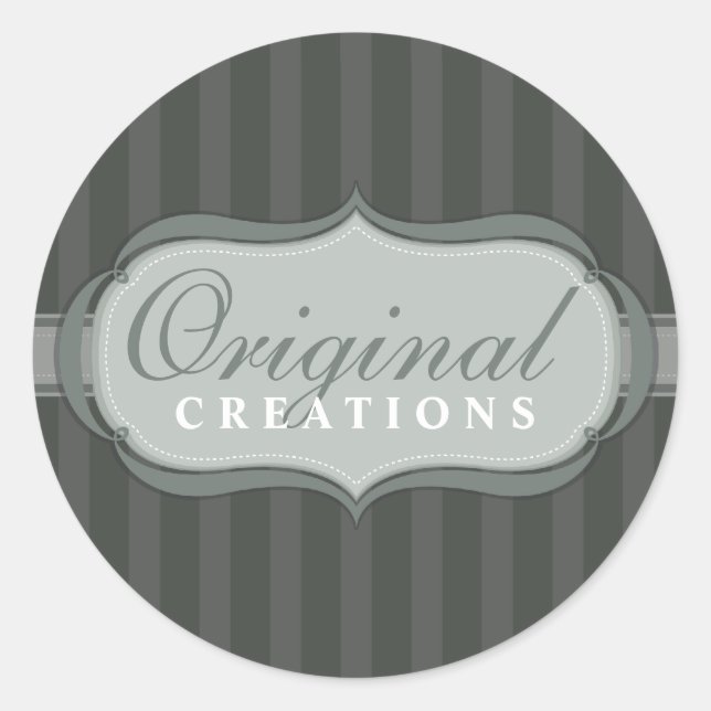 Adesivo Redondo VELOCIDADOR: elegante flamicante 3 (Frente)