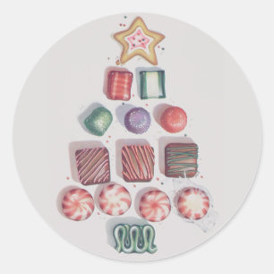 ADESIVO REDONDO VELOPE SINALIZADOR: NATAIS VINTAGES