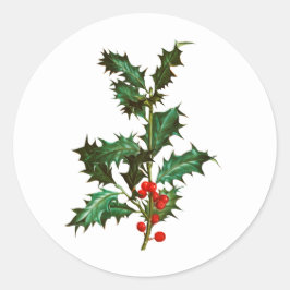 ADESIVO REDONDO VELOPE SINALIZADOR: NATAIS VINTAGES HOLANDÊS