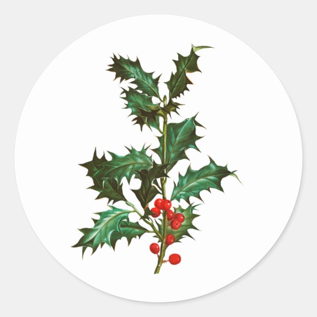 ADESIVO REDONDO VELOPE SINALIZADOR: NATAIS VINTAGES HOLANDÊS (Frente)