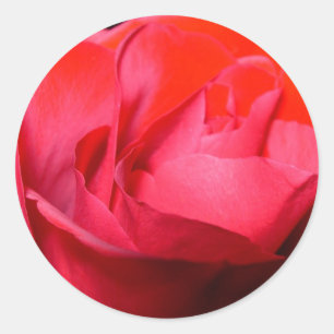 Adesivo Redondo Veludo vermelho