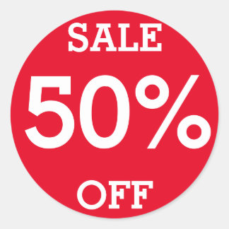 Adesivo Redondo VENDA 50% OFF forma Oval alterável
