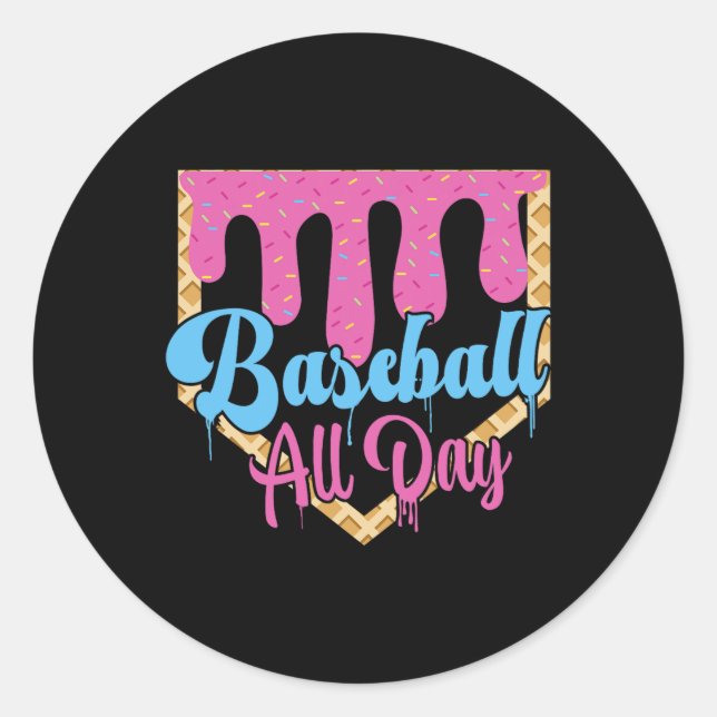 Adesivo Redondo Venda Diário de Sorvetes Drives Boys (Frente)