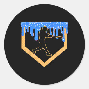 Adesivo Redondo Venda Jovens do Sorvete de Lar do Rapaz Lar