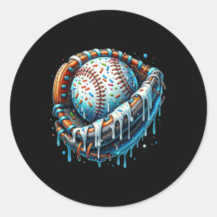 Adesivo Redondo Vender borras de Sorvete de perfuração vende luva 