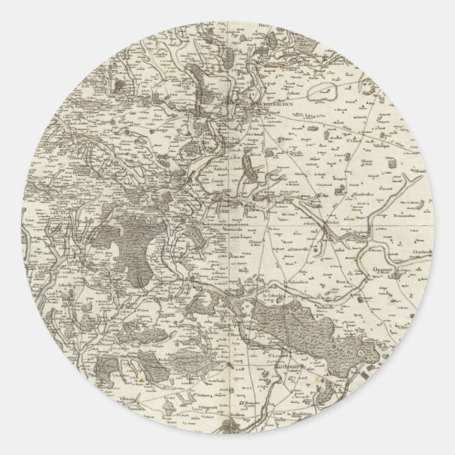 Adesivo Redondo Vendome (Frente)