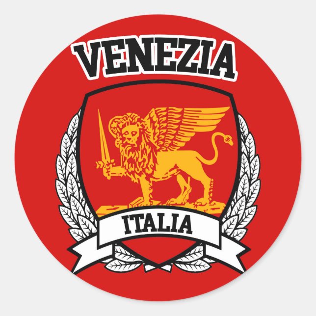 Adesivo Redondo Veneza (Frente)
