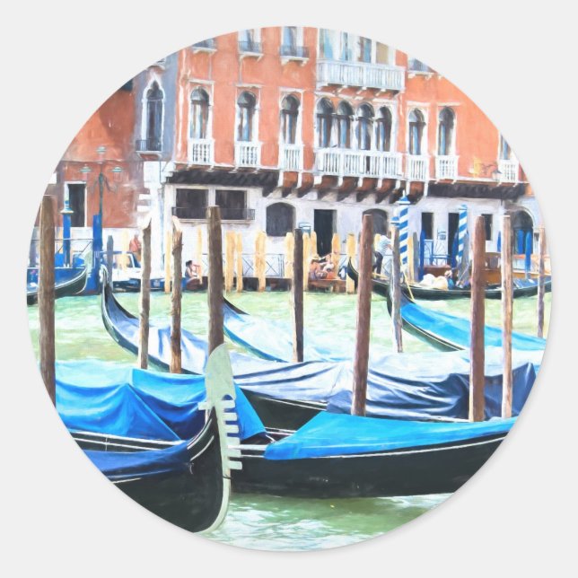 Adesivo Redondo Veneza (Frente)