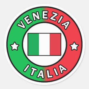 Adesivo Redondo Venezia Italia