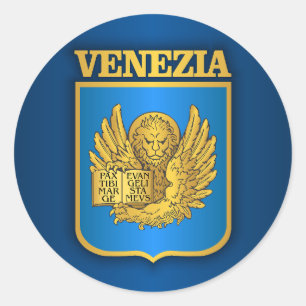Adesivo Redondo Venezia (Veneza)