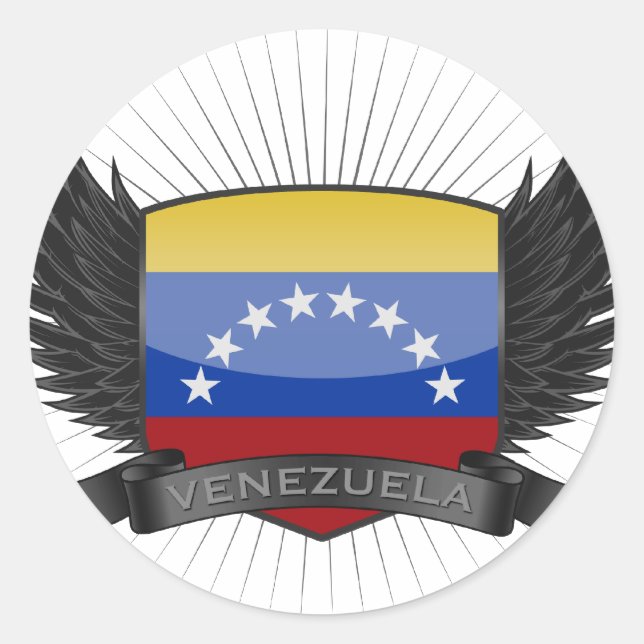 ADESIVO REDONDO VENEZUELA (Frente)