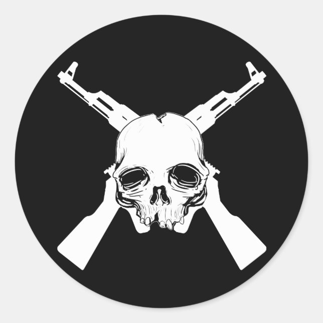 Adesivo Redondo Venha e pegue-os (Frente)