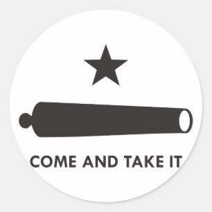 Adesivo Redondo Venha tomá-lo! (Original)