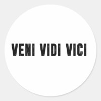 Veni vidi vici