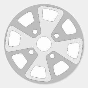 Adesivo Redondo Ventilador do parafuso