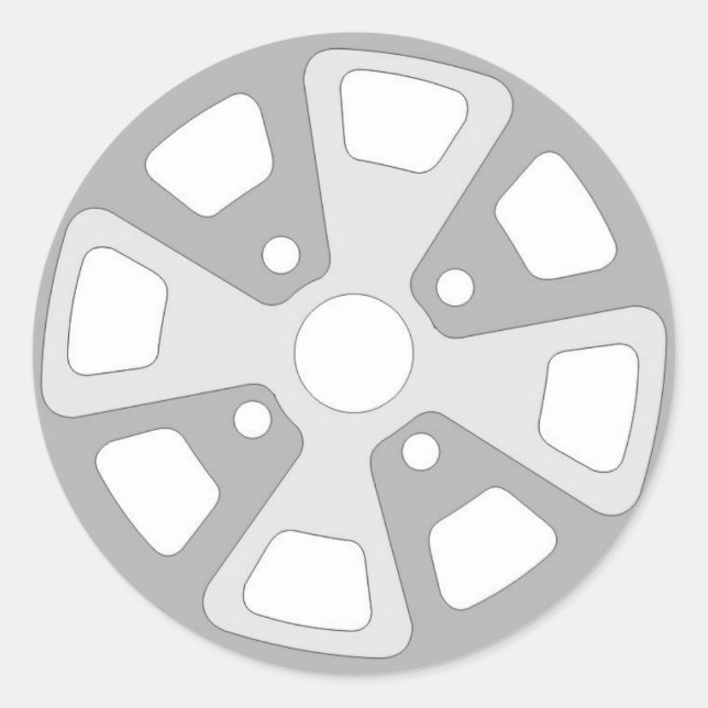 Adesivo Redondo Ventilador do parafuso (Frente)