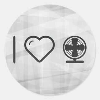 Adesivo Redondo Ventiladores elétricos legal