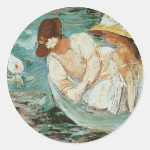Adesivo Redondo Verão Mary Cassatt