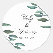 Verde Botânico Deixa Casamento Moderno