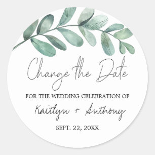 Adesivo Redondo Verde Eucalyptus Classic R