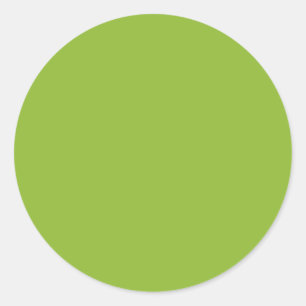 Adesivo Redondo Verde Sopa de Ervilha