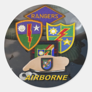 Adesivo Redondo Vereadores do exército de raspadaria