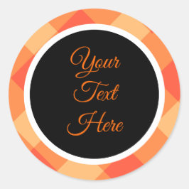 Adesivo Redondo Verificação de Buffalo do Farmhouse de Natais vint