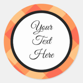 Adesivo Redondo Verificação de Buffalo do Farmhouse de Natais vint