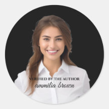 verificado pelo Autocolante | Assinatura do Livro 