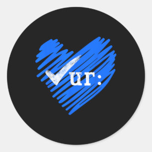 Adesivo Redondo Verifique a consciência colorectal do Cancer